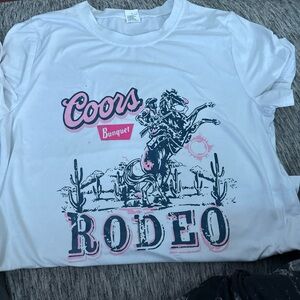 Coors Banquet Rodeo Graphic T-Shirt